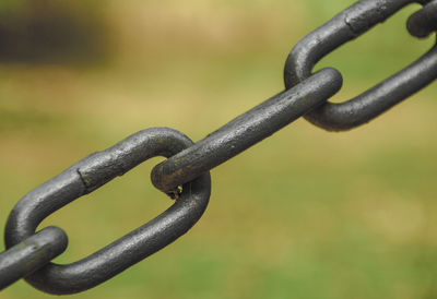 Close-up of chain