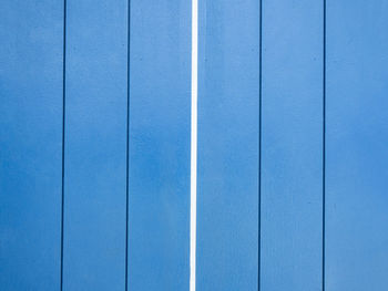 Full frame shot of blue wall