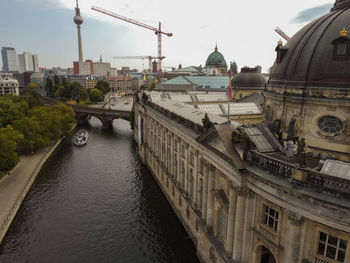 Beautiful view of unesco world heritage site museumsinsel museum island berlin