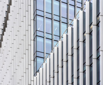 Low angle view of glass building