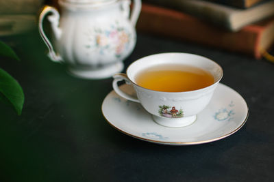 Close-up of tea