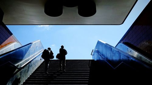 Low angle view of staircase