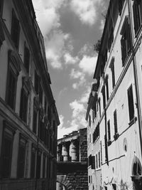 Low angle view of building against sky