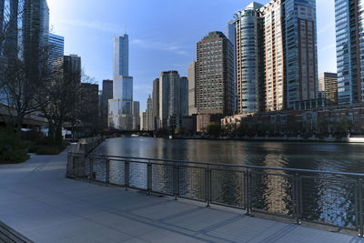 Modern buildings in city of chicago