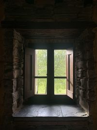 Window of old building