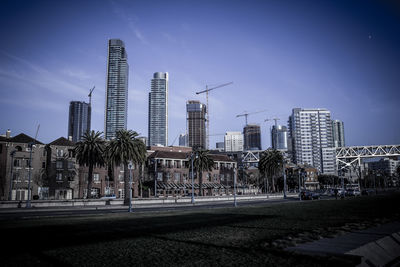 Cityscape against sky