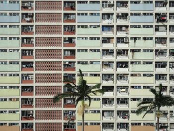 Residential buildings in city