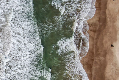 Scenic view of rocks in sea