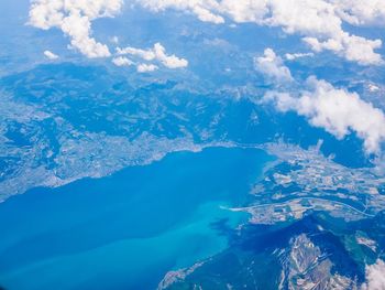 Aerial view of landscape