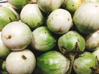 Full frame shot of fruits for sale at market stall