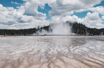 Excelsior geyser crater