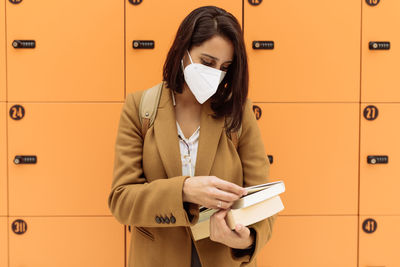 Young woman using mobile phone