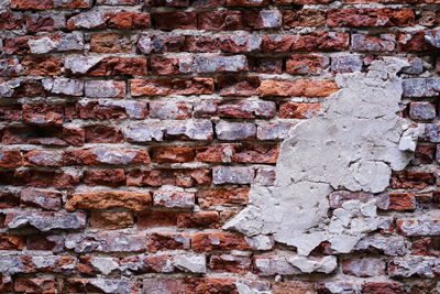 Full frame shot of brick wall