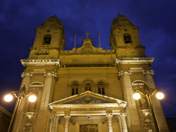 Mdina on malta in the mediterranean sea