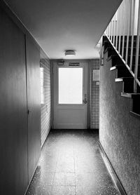 Corridor of building