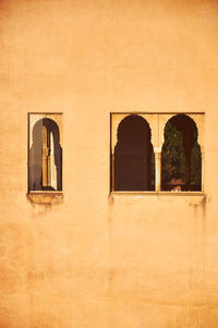 Full frame shot of old building