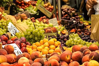 Full frame shot of vegetables for sale