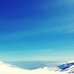 Snow covered landscape