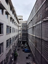 Buildings in city against sky