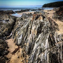 Panoramic view of sea against sky