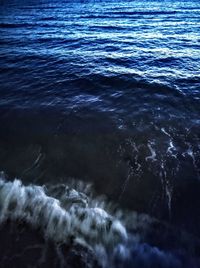 Full frame shot of sea water