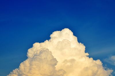 Low angle view of clouds in sky