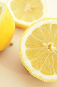 Close-up of lemon