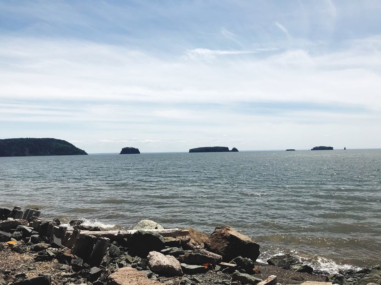 VIEW OF SEA AGAINST SKY