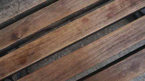 Full frame shot of wooden floor