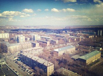 Aerial view of cityscape