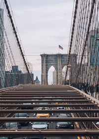 Low angle view of bridge