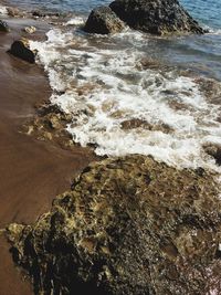 Scenic view of beach