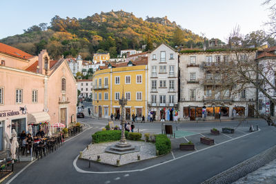 Buildings in city