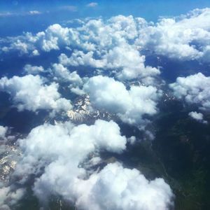 Low angle view of cloudscape