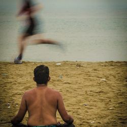 People on beach