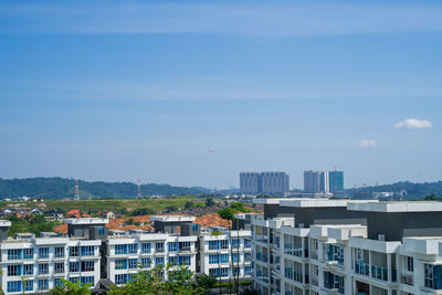 Suburban neighbourhood during the movement control order lockdown.