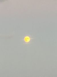 View of moon against sky