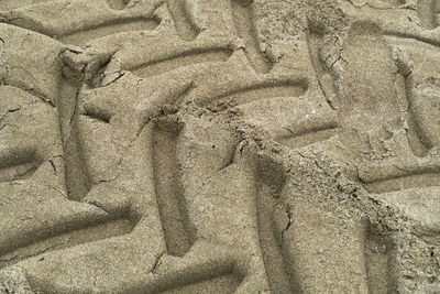 Full frame shot of sand sculpture