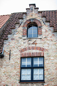 Low angle view of old building