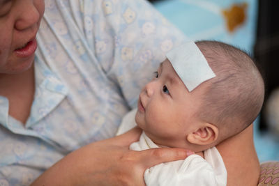 Portrait of cute baby