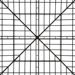 Full frame shot of tiled floor against clear sky