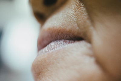 Close-up of mature woman