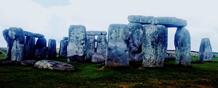 Panoramic view of rocks