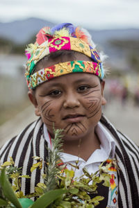 Portrait of boy