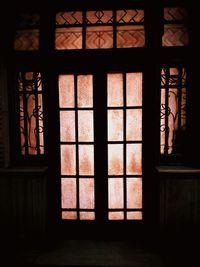 Close-up of house window