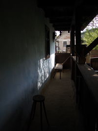 Corridor of building