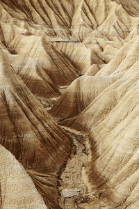 Desert of the bardenas reales in navarra