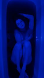 blue