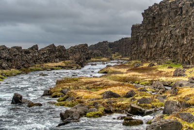 Oxara river, Þingvellir, iceland