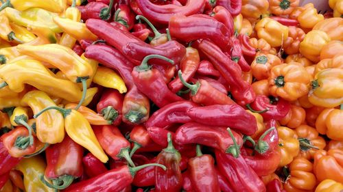 Full frame shot of vegetables